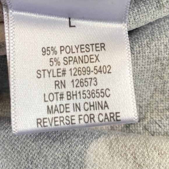 Brat Star Short Sleeve Floral Large Y2K 90S Style Midi Dress - Picture 7 of 7